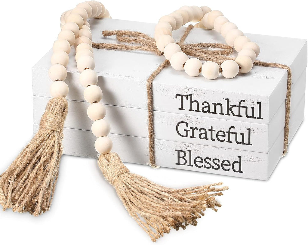 The Gratitude Set — White Farmhouse Book Set