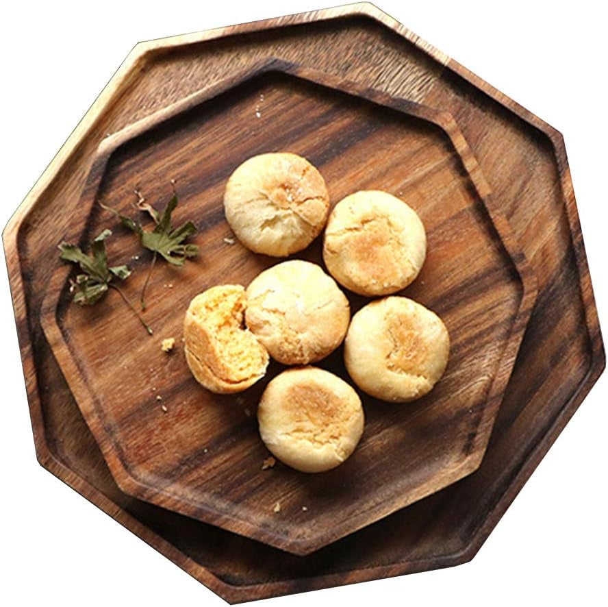 The Gathered Set — Acacia Serving Trays