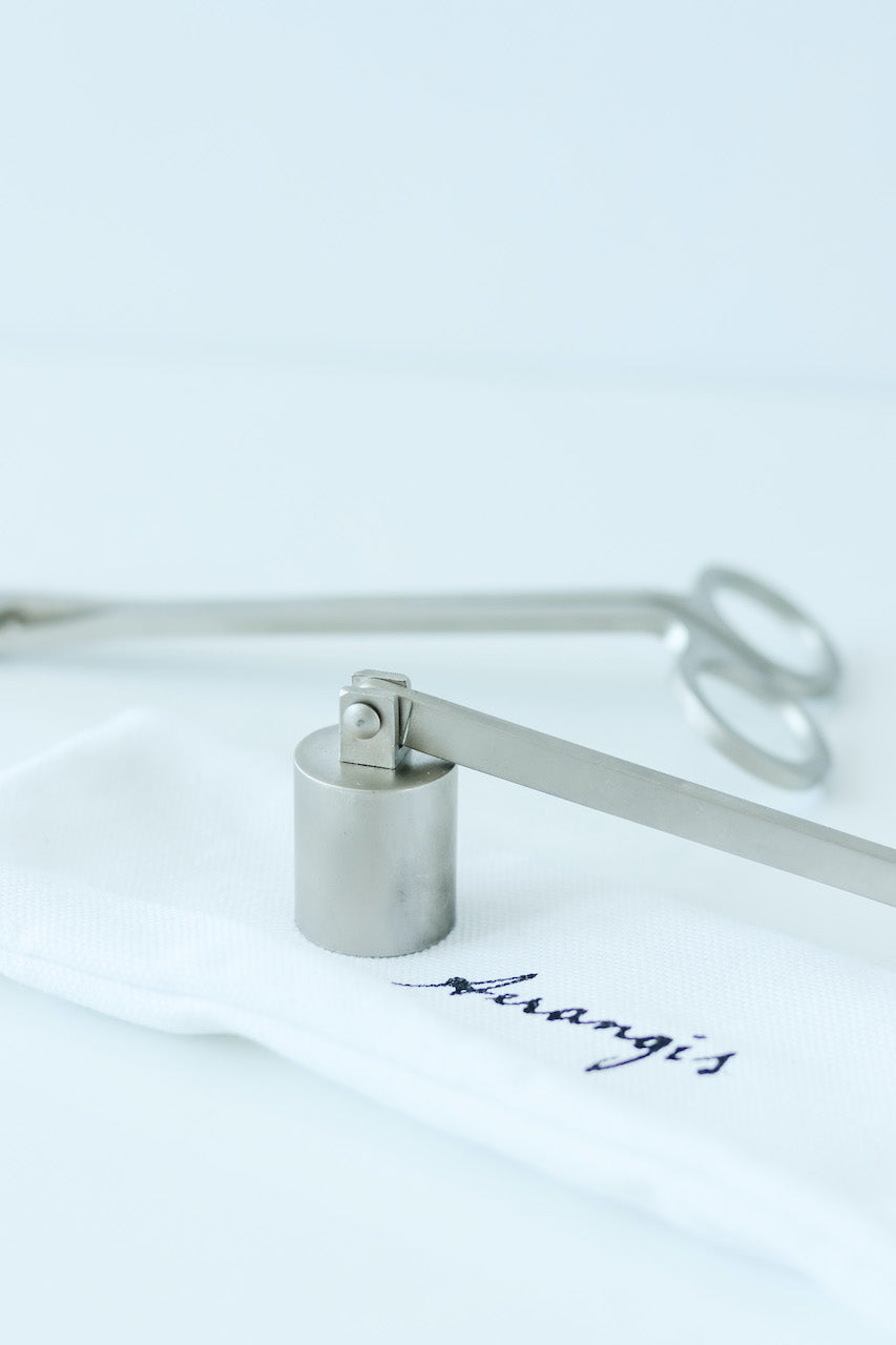 Candle Care Set — Stainless Steel Wick Trimmer & Snuffer-1