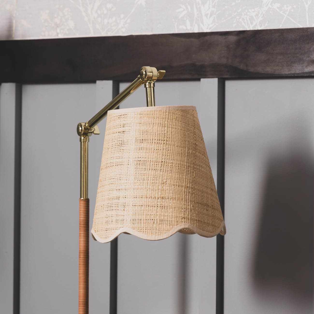 Steinkjer Rattan Table Lamp-3
