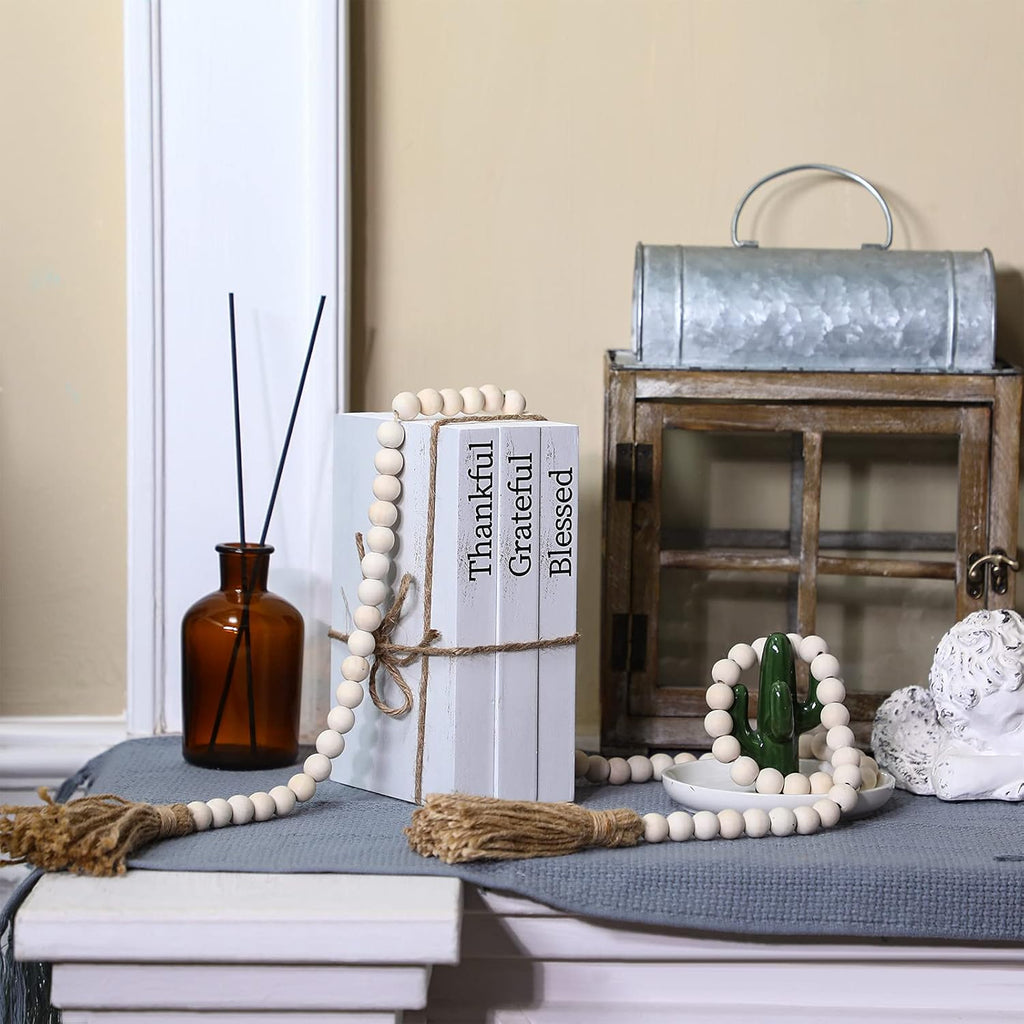 The Gratitude Set — White Farmhouse Book Set