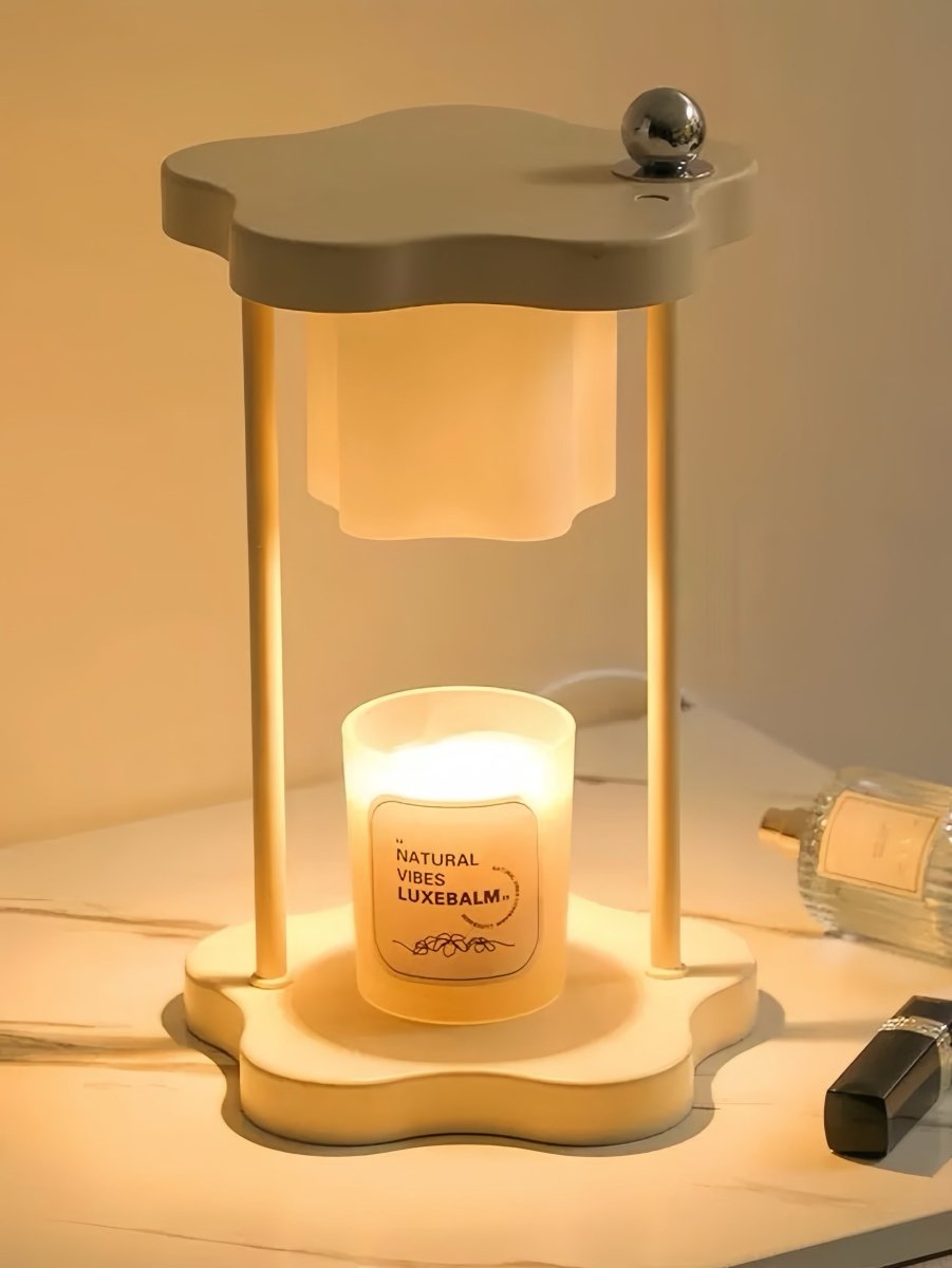 Nordic Petal Candle Warmer Lamp — Dimmable with Timer-1