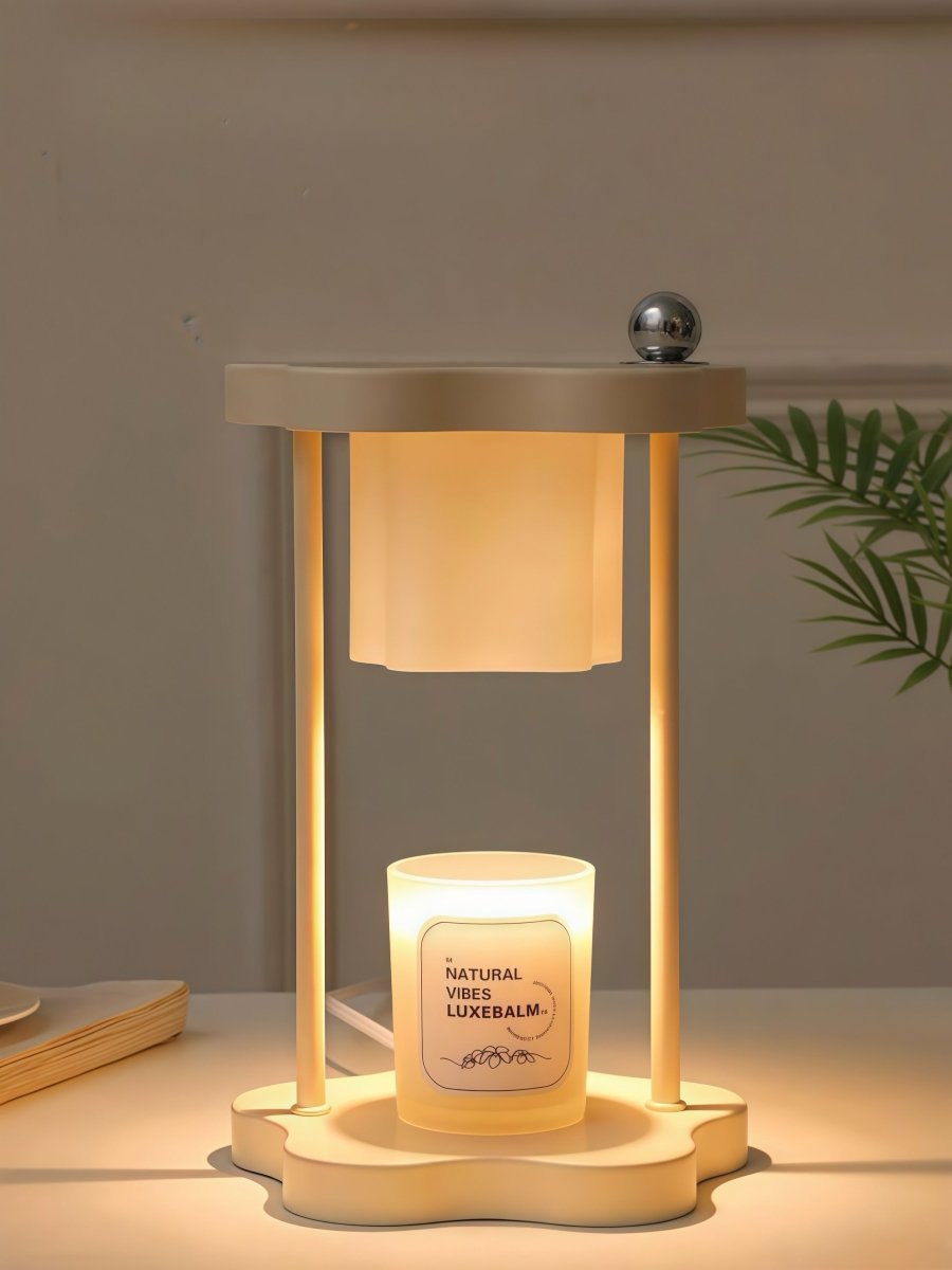 Nordic Petal Candle Warmer Lamp — Dimmable with Timer-0