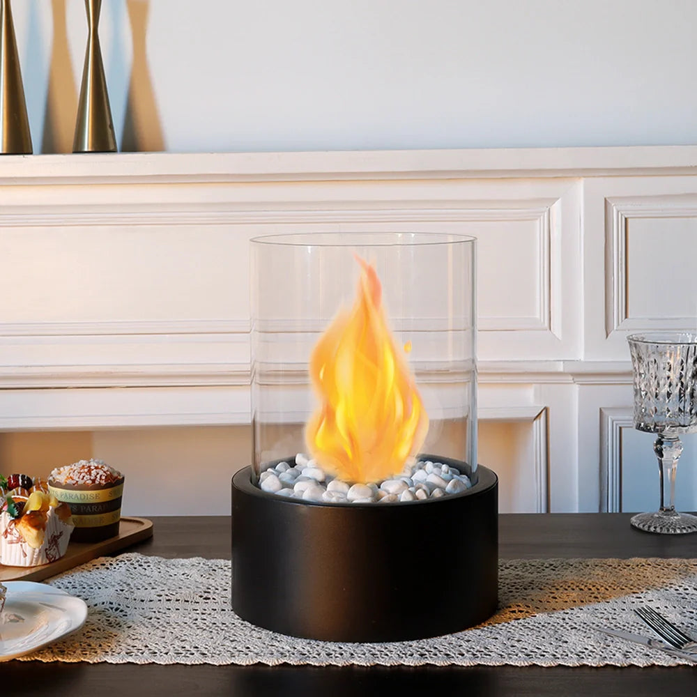 Portable Tabletop Fire Bowl – Bio Ethanol, Ventless, Indoor/Outdoor